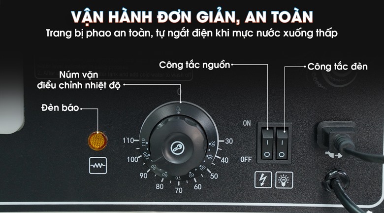 Dễ vận hành