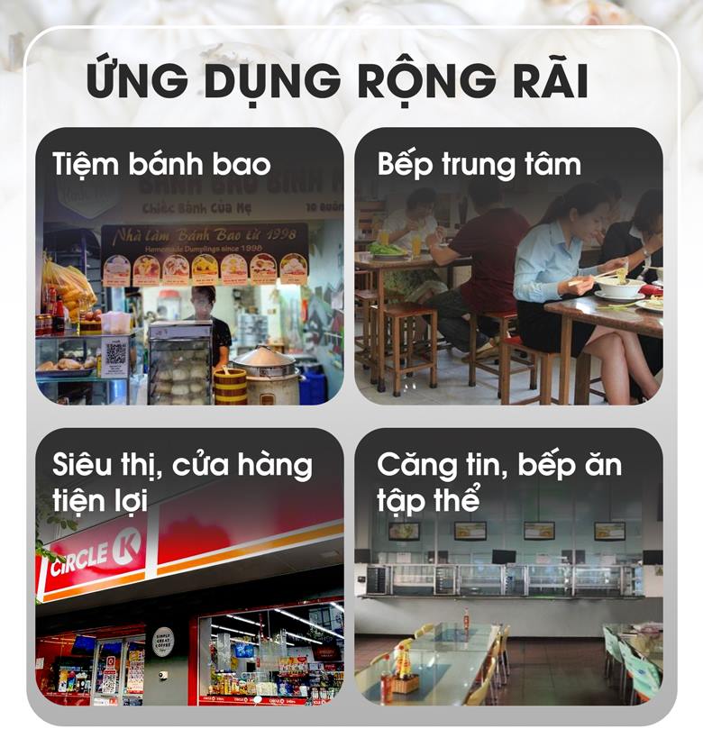 Ứng dụng rộng rãi