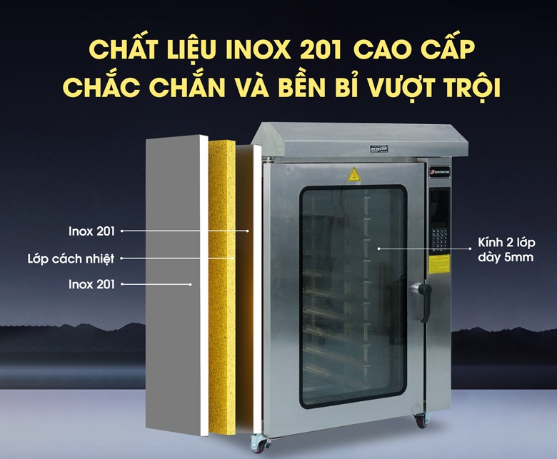 Chất liệu cao cấp, bền bỉ và cách nhiệt tốt Chất liệu cao cấp, bền bỉ và cách nhiệt tốt