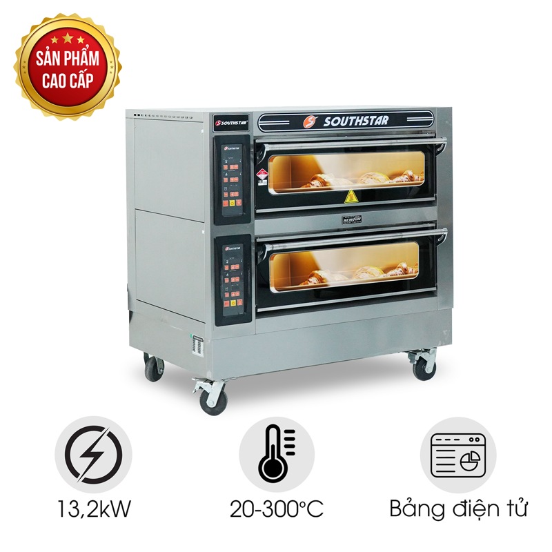 Lò nướng bánh Southstar điện tử 2 tầng 4 khay YXD-40CI