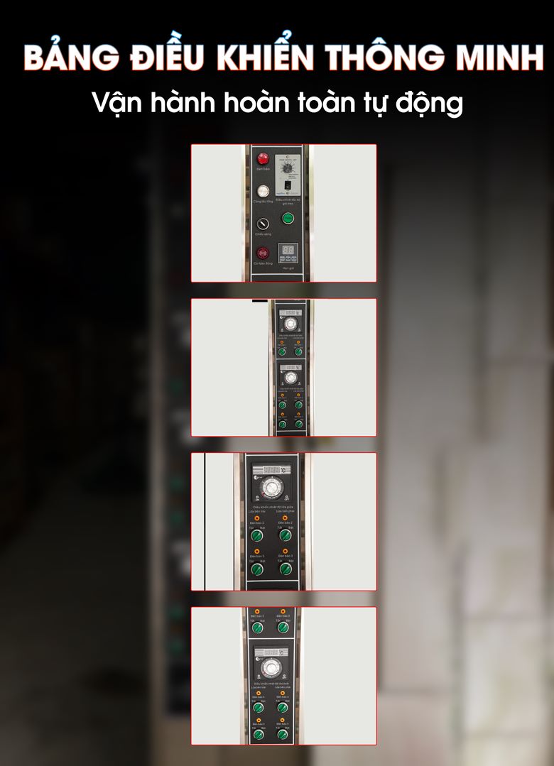 Bảng điều khiển dễ sử dụng