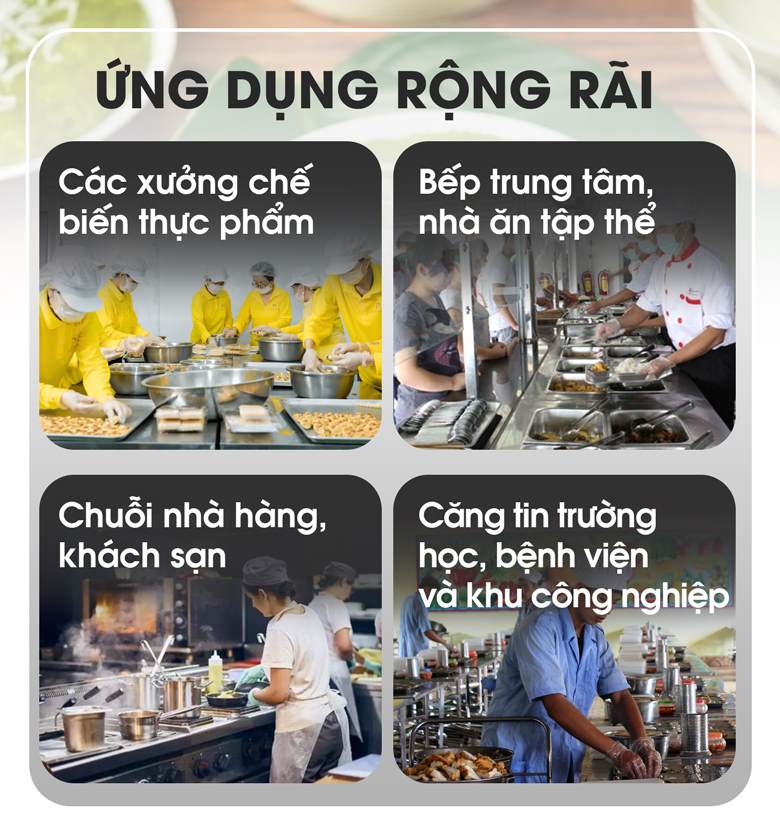 Ứng dụng rộng rãi