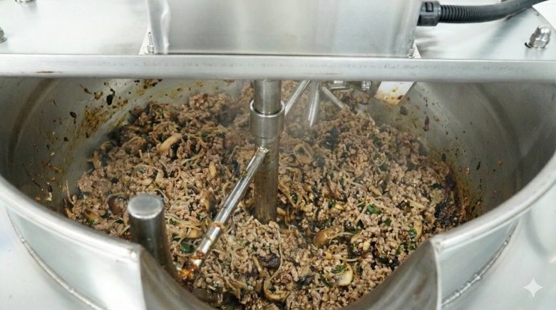 Thành phẩm sau khi khuấy