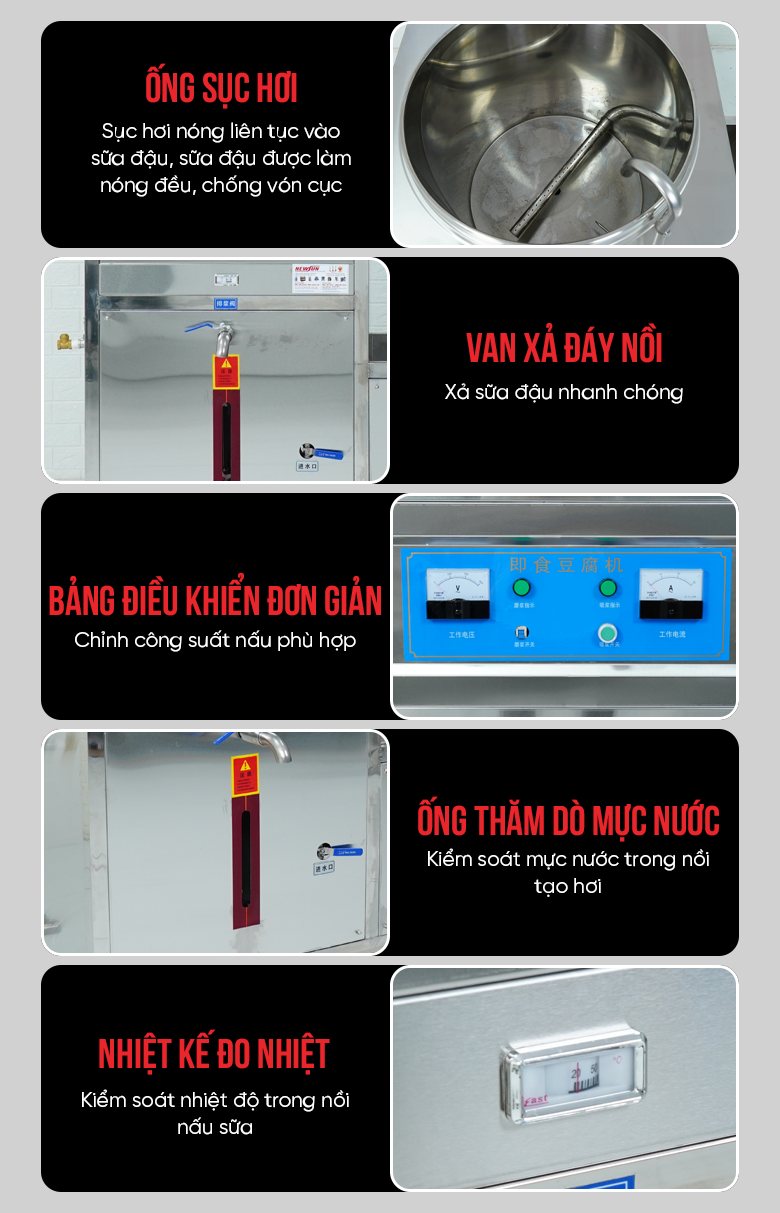 Một số chi tiết vận hành của máy FS-300