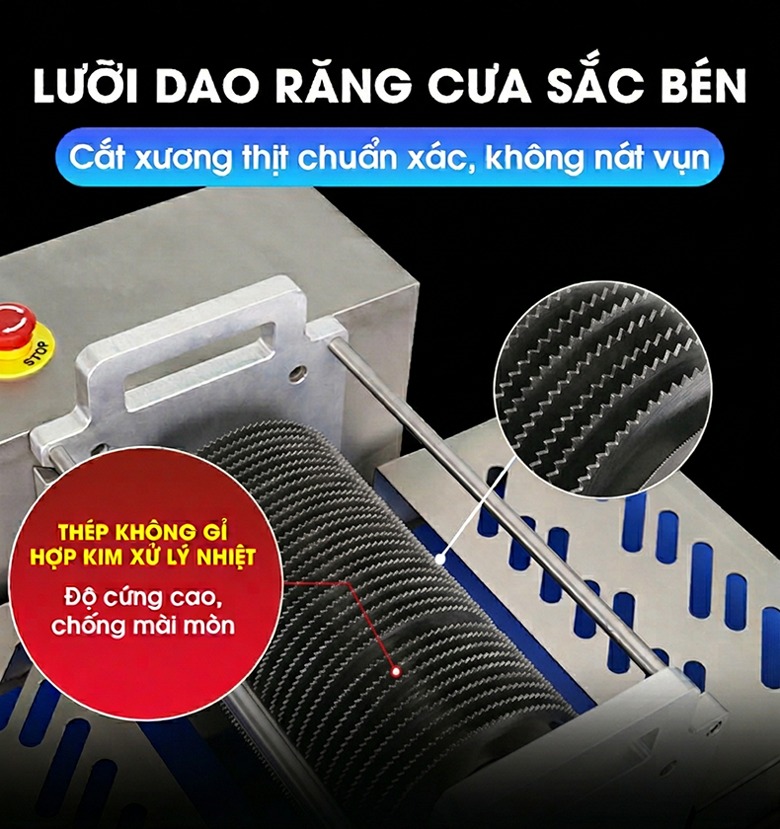 Bộ dao răng cưa sắc bén, kích thước cắt 30mm Bộ dao răng cưa sắc bén, kích thước cắt 30mm