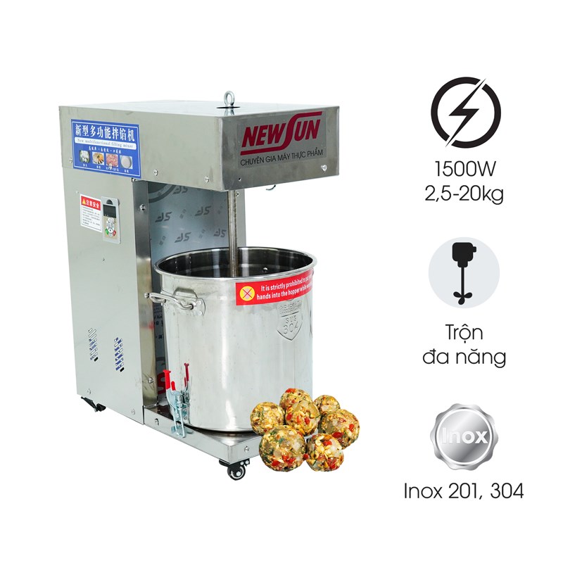 Máy trộn thực phẩm đa năng BX-35