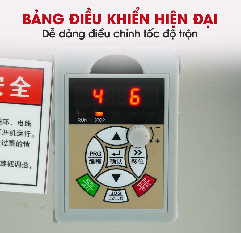 Bảng điều khiển điện tử trực quan, dễ sử dụng
