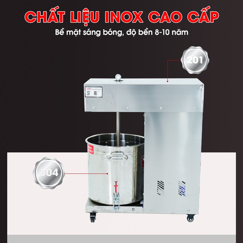 Chất liệu inox cao cấp