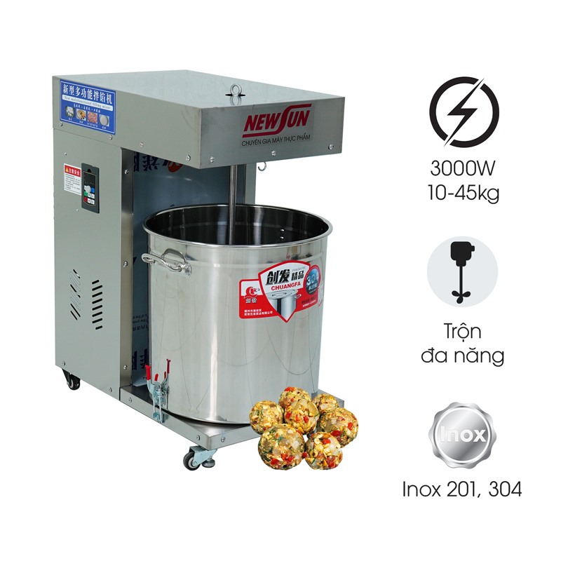 Máy trộn thực phẩm đa năng BX-50