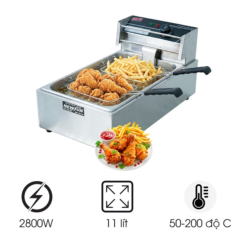 Bếp chiên nhúng đơn 11 lít EF18