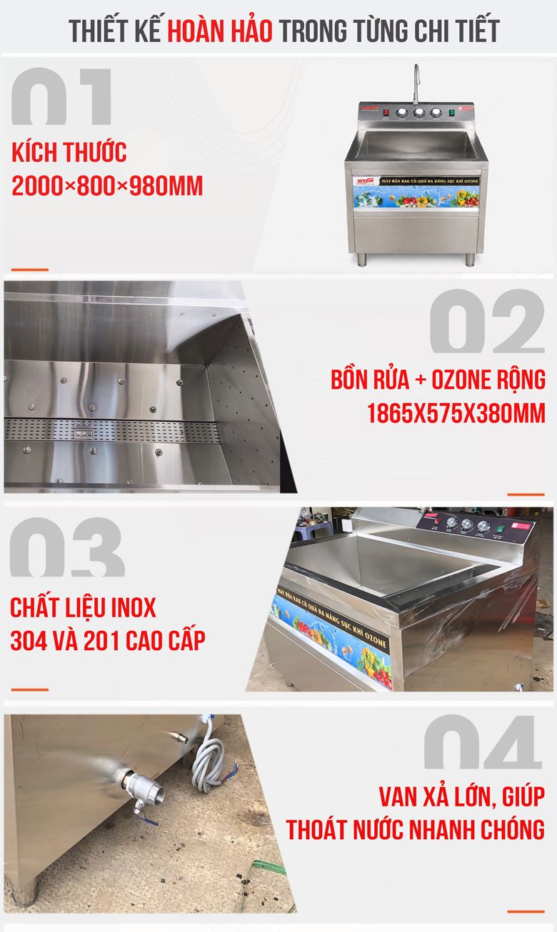 Thiết kế tối ưu, chất liệu cao cấp