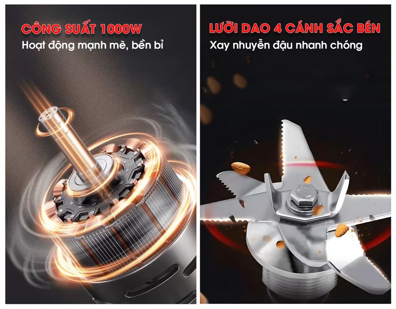 Xay nhanh, thành phẩm sánh mịn và đồng đều