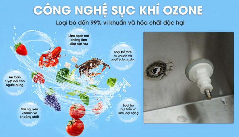 Ứng dụng công nghệ ozone – Làm sạch sâu không cần hóa chất