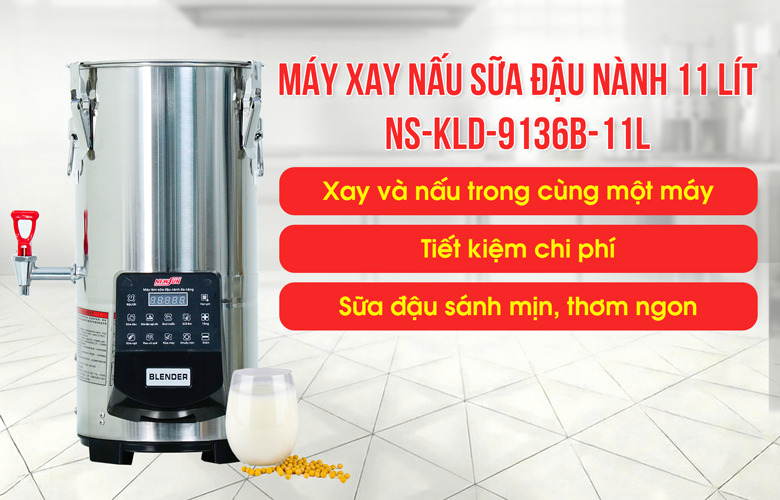 Máy làm sữa đậu nành NS-KLD-9136B-11L