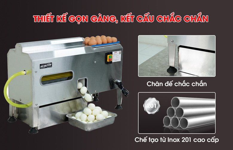 Thiết kế gọn nhẹ, bền bỉ