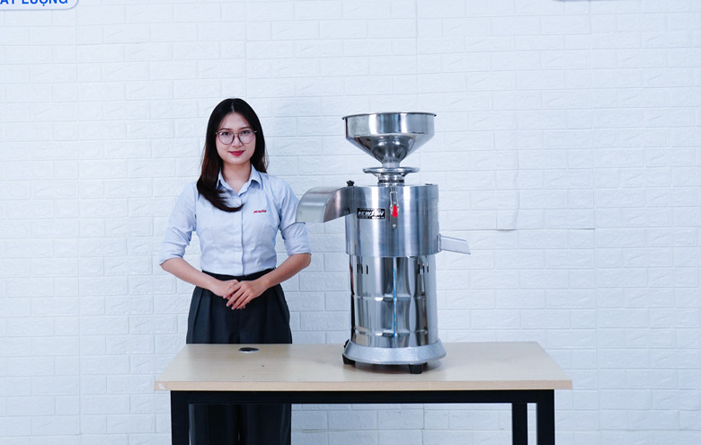 Máy xay đậu nành tách bã sở hữu thiết kế gọn gàng