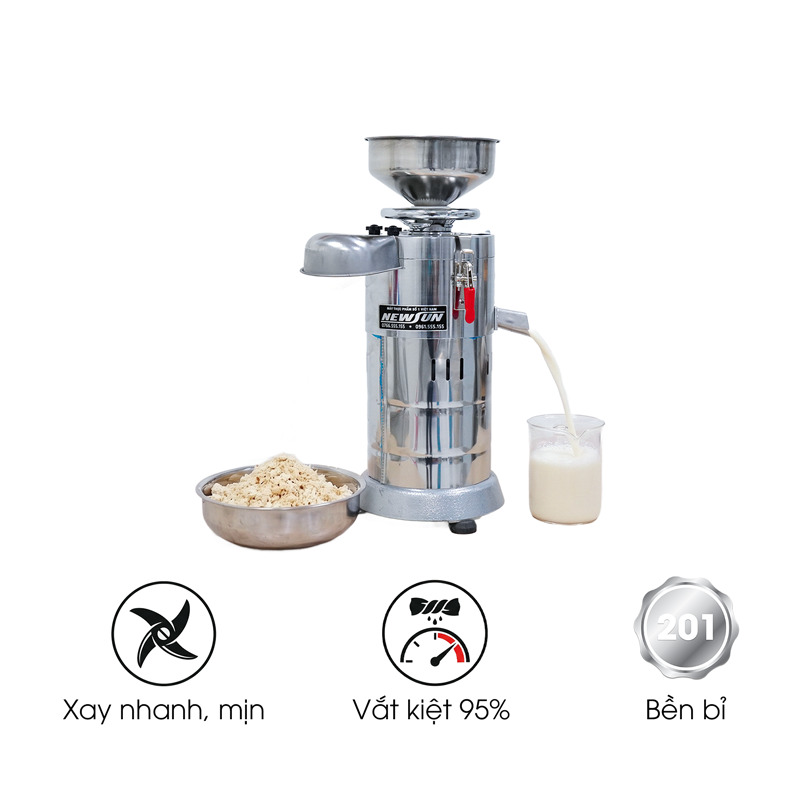 Máy xay đậu nành tách bã 40kg NS-ZF100