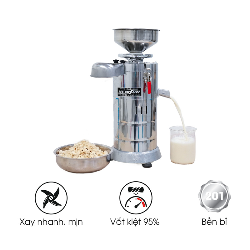 Máy xay đậu nành tách bã 45kg ZF105