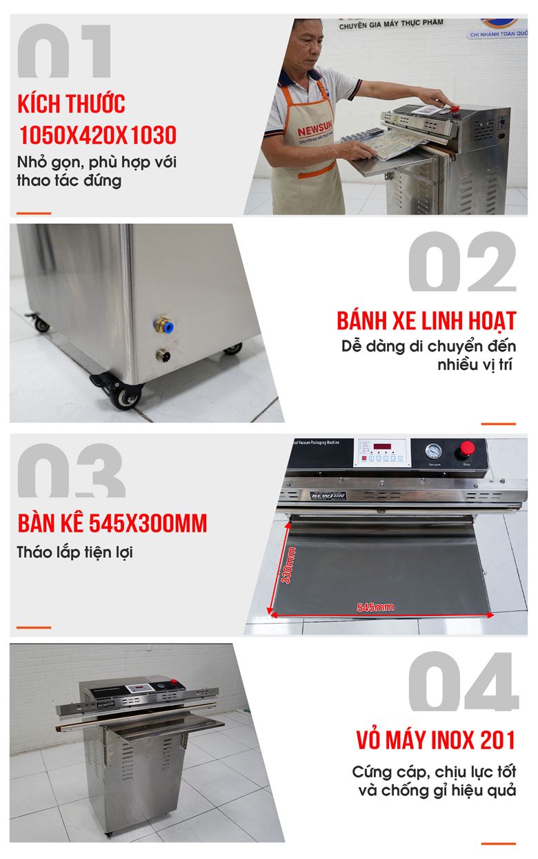 Thiết kế chắc chắn - Tối ưu cho sản xuất