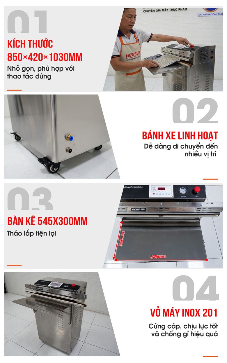 Thiết kế chắc chắn, linh hoạt tối đa