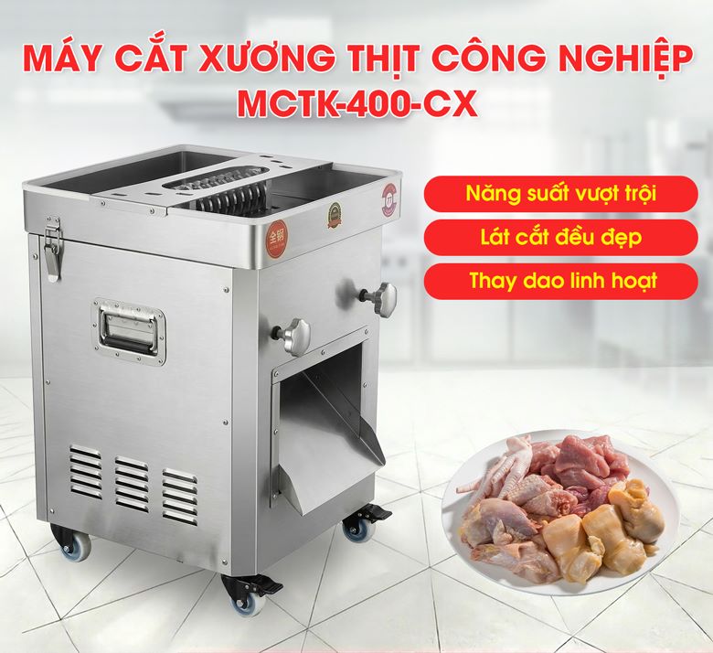 Máy cắt xương thịt công nghiệp NS-MCTK400-CX 