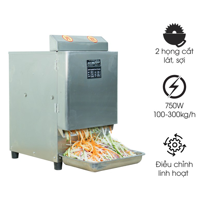 Máy thái lát sợi rau củ quả QSP30