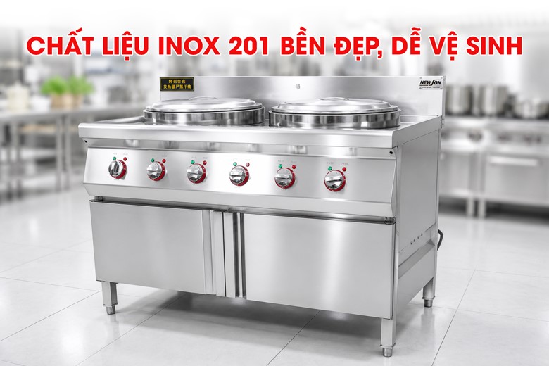 Chất liệu inox bền bỉ