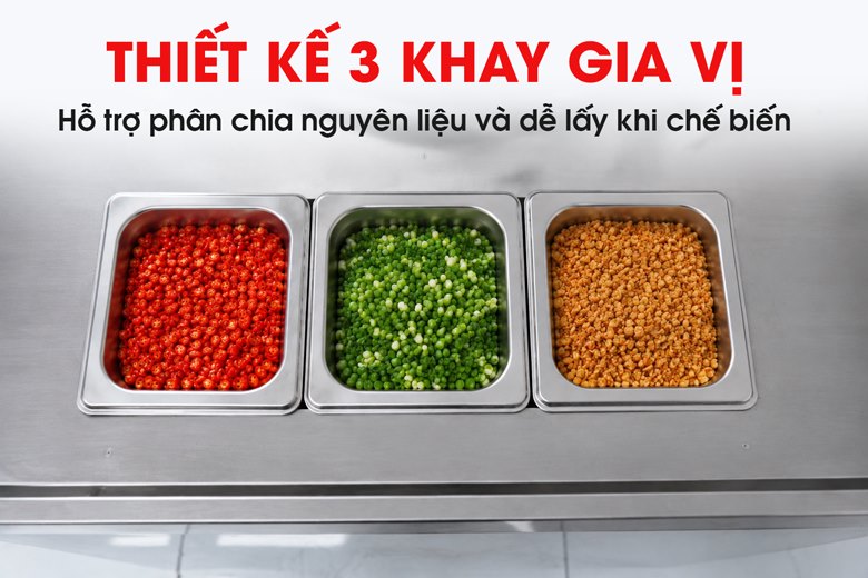 3 khay gia vị 