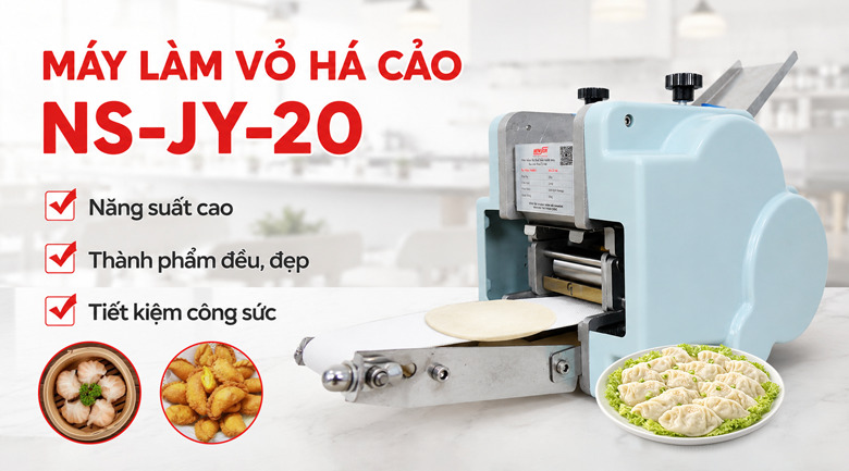 Máy làm vỏ há cảo JY-20