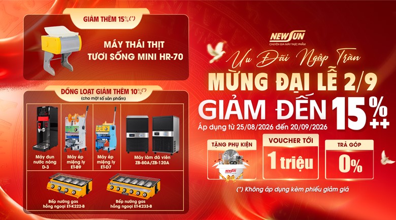 Chương trình khuyến mãi 2-9