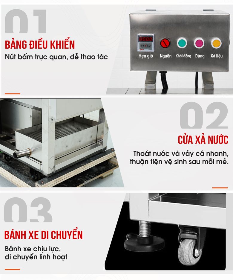 Thiết kế tối ưu, thuận tiện sử dụng