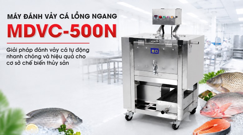 Máy đánh vảy cá MDVC-500N