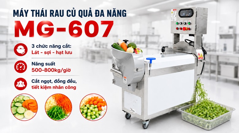 Máy thái rau củ đa năng MG-607