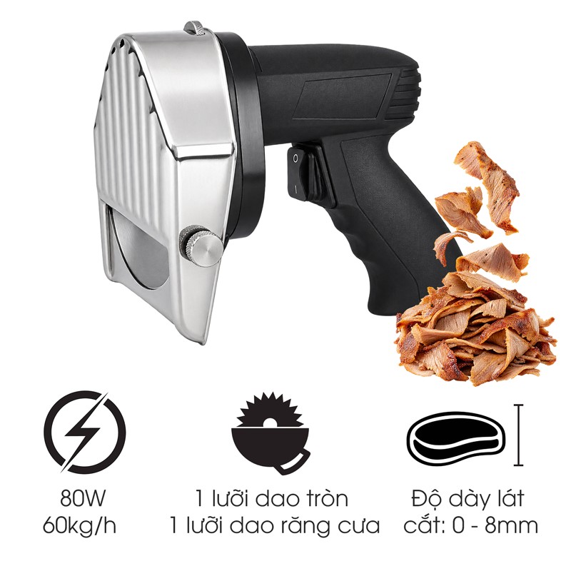 Máy thái thịt Doner Kebab tự động NS-NS-KS-100T