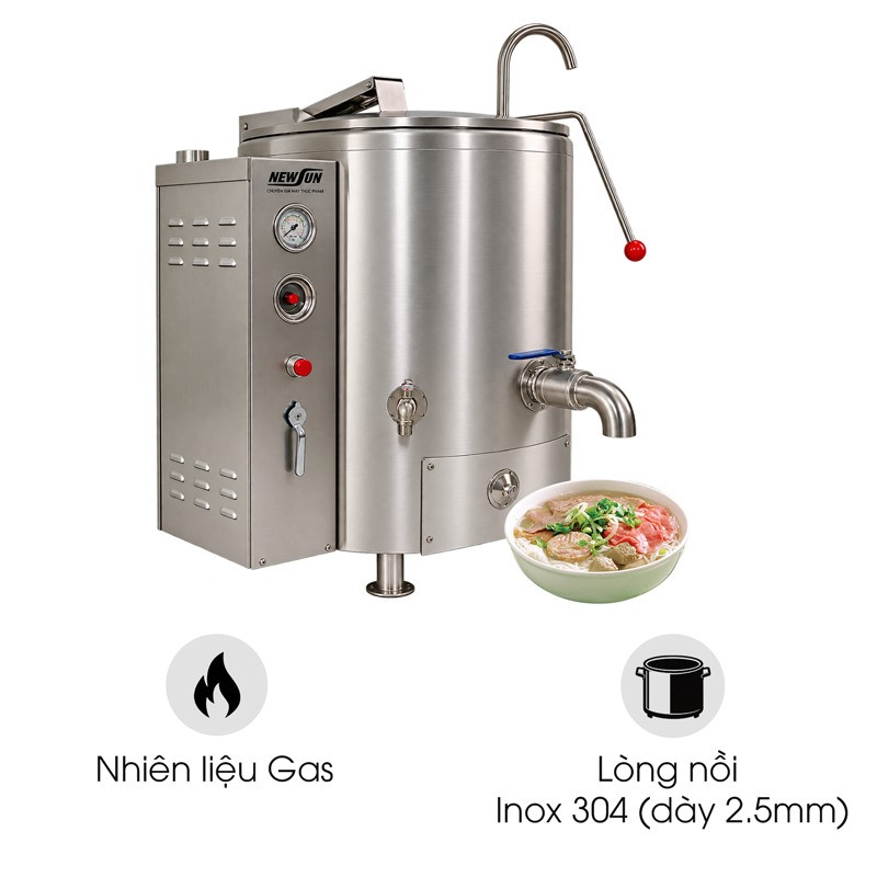 Nồi nấu súp bằng gas DNH-1G 150L