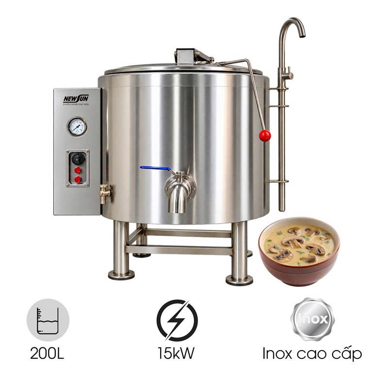 Nồi nấu súp bằng điện DNH-1E 200L
