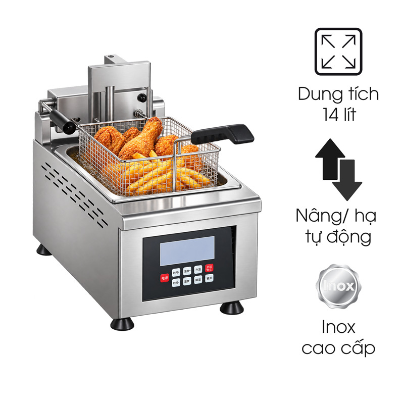 Bếp chiên nhúng tự động TB-88A