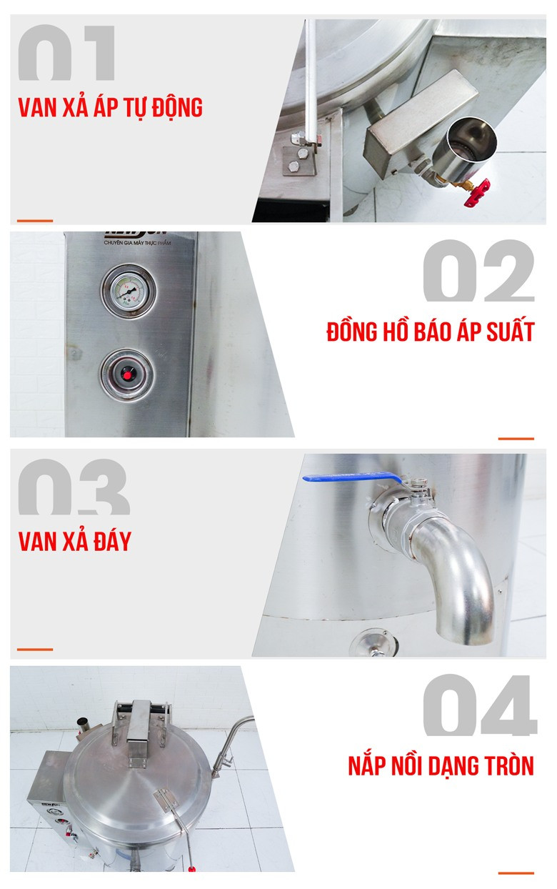 Tích hợp nhiều tiện ích, thao tác dễ dàng và an toàn