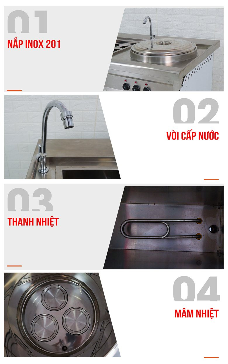 Tích hợp nhiều tiện ích, tối ưu thao tác vận hành
