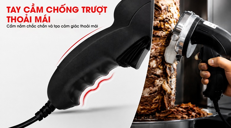 Thiết kế cầm tay gọn nhẹ, thao tác linh hoạt