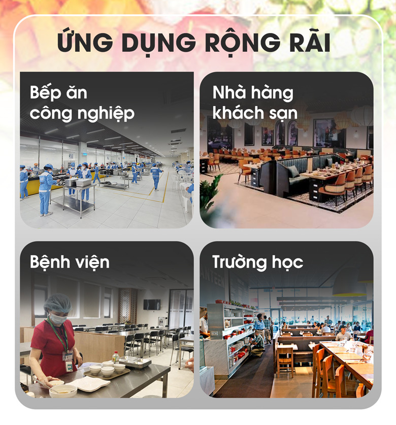 Đáp ứng đa dạng nhu cầu đun nấu của các cơ sở